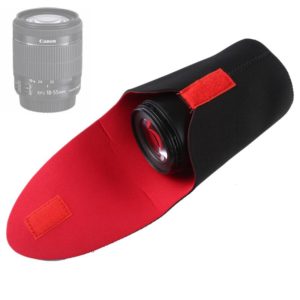SLR Camera Lens Package Thickening Shockproof Neoprene Lens Storage Bag Sticky Deduction, Diameter: 80mm, Height: 130mm (OEM)
