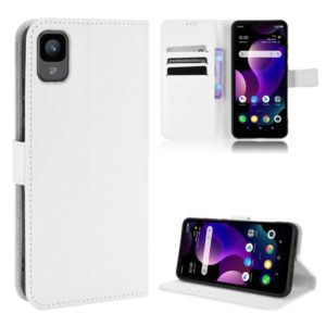 For TCL 30Z Diamond Texture Leather Phone Case(White) (OEM)