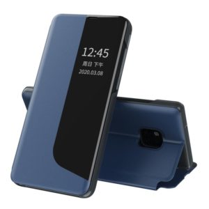 For Huawei Mate 20 Pro Attraction Flip Holder Leather Phone Case(Dark Blue) (OEM)