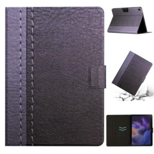 For Samsung Galaxy Tab A8 Stitching Solid Color Smart Leather Tablet Case(Grey) (OEM)