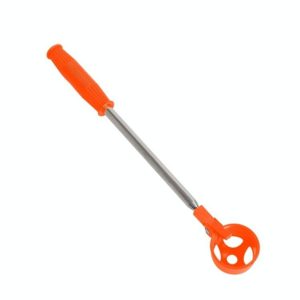 Golf 8 Sections Foldable Antenna Rod Stainless Steel Ball Picker(Orange) (OEM)