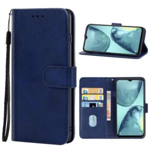 Leather Phone Case For Infinix Hot 11 X662(Blue) (OEM)