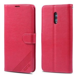 For OPPO K3 / Realme X AZNS Sheepskin Texture Horizontal Flip Leather Case with Holder & Card Slots & Wallet(Red) (AZNS) (OEM)