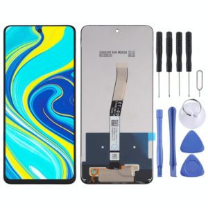 LCD Screen and Digitizer Full Assembly for Xiaomi Redmi Note 9S / Redmi Note 9 Pro / Redmi Note 9 Pro Max / Redmi Note 9 Pro (India) / Note 10 Lite(Black) (OEM)