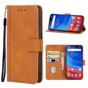 Leather Phone Case For Ulefone Armor 6(Brown) (OEM)