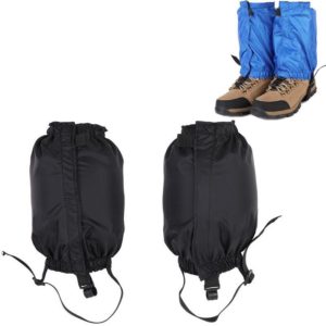 04 Outdoor Short Mountaineering Anti-Snow Leg Covers(Black) (OEM)