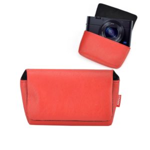 CADeN H40 Mirrorless Camera PU Leather Case Clutch Bag(Red) (CADeN) (OEM)