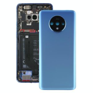 For OnePlus 7T Original Battery Back Cover with Camera Lens Cover (Blue) (OEM)
