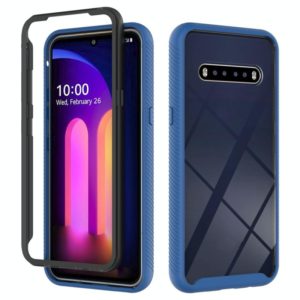 For LG V60 ThinQ Starry Sky Solid Color Series Shockproof PC + TPU Protective Case(Royal Blue) (OEM)