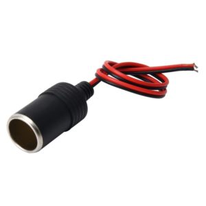 DC 12V Car Cigarette Lighter Power Plug Socket, Extension Cord Cable Length: 35 cm (OEM)