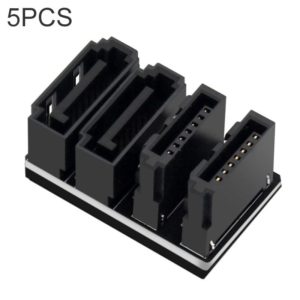 5 PCS Motherboard SATA 7Pin Dual Interface, Model:PH572 180 Degree (OEM)