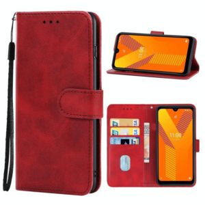 Leather Phone Case For Wiko Y62 Plus(Red) (OEM)