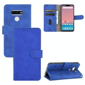 For LG Style 3 Solid Color Skin Feel Magnetic Buckle Horizontal Flip Calf Texture PU Leather Case with Holder & Card Slots & Wallet(Blue) (OEM)