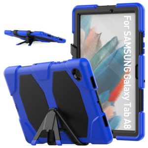 For Samsung Galaxy Tab A8 10.5 2021 X200 / X205 Colorful Silicon + PC Tablet Case(Blue) (OEM)