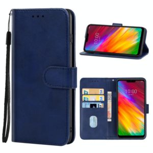 Leather Phone Case For LG G7 Fit(Blue) (OEM)
