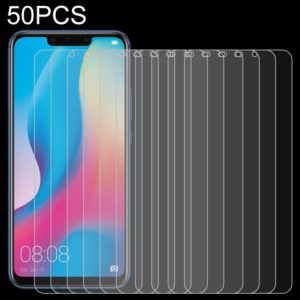 50 PCS 0.26mm 9H 2.5D Tempered Glass Film for Huawei Mate 20 lite, No Retail Package (OEM)