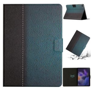 For Samsung Galaxy Tab A8 Stitching Solid Color Smart Leather Tablet Case(Green) (OEM)