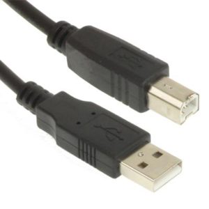 USB 2.0 Printer Extension AM to BM Cable, Length: 3m(Black) (OEM)