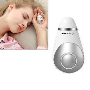 HE-M002 Hand Held USB Rechargeable Low Frequency Pulse Sleep Aid Instrument Head Massage Sleep Instrument (White) (OEM)