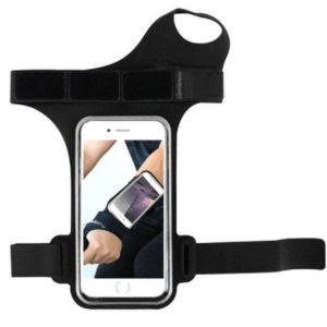 Running Sports Mobile Phone Wrist Bag, Specification:Under 5.5 inches(Black) (OEM)