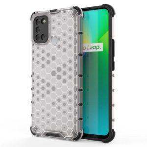 For OPPO Realme 7i Shockproof Honeycomb PC + TPU Case(White) (OEM)