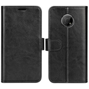 For Nokia G300 R64 Texture Single Horizontal Flip Phone Case(Black) (OEM)
