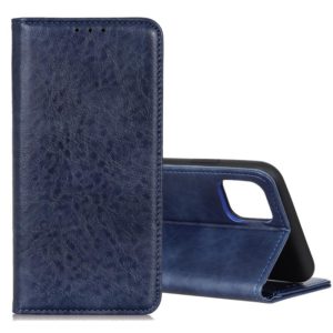 For Galaxy S10 Lite / A91 Magnetic Retro Crazy Horse Texture Horizontal Flip Leather Case with Holder & Card Slots(Blue) (OEM)