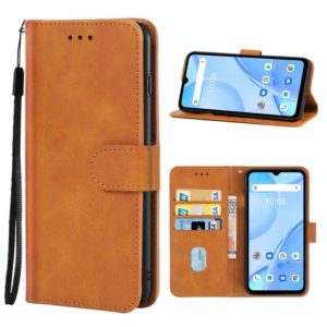 Leather Phone Case For UMIDIGI Power 5S(Brown) (OEM)