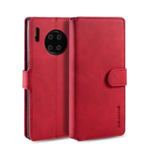 For Huawei Mate 30 Pro DG.MING Retro Oil Side Horizontal Flip Case with Holder & Card Slots & Wallet(Red) (DG.MING) (OEM)