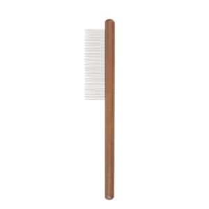 Cat Dog Solid Wood Comb For Removing Floating Hair Pet Cleaning Grooming Flea Comb(A) (OEM)