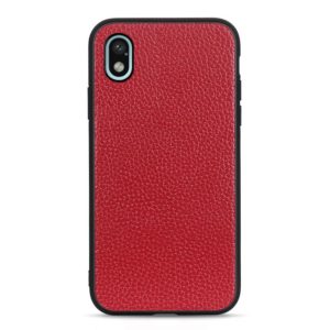 For Sony Xperia Ace III Litchi Texture Leather Shockproof Phone Case(Red) (OEM)