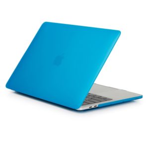 Laptop Frosted Style PC Protective Case for MacBook Pro 15.4 inch A1990 (2018)(Lake Blue) (OEM)