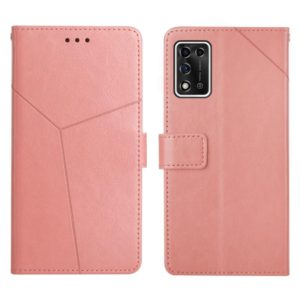 For ZTE Libero 5G II Y Stitching Horizontal Flip Leather Phone Case(Rose Gold) (OEM)