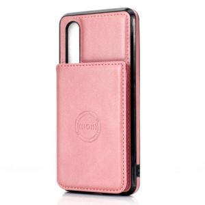 For Huawei P30 Calf Texture Magnetic Phone Case(Rose Gold) (OEM)