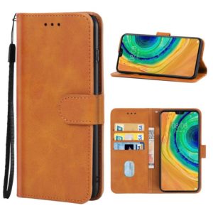 For Huawei Mate 30 Leather Phone Case(Brown) (OEM)