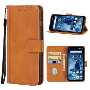 Leather Phone Case For Oukitel WP13 5G(Brown) (OEM)