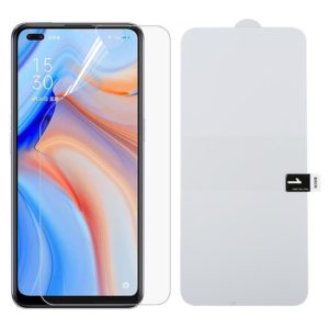 For OPPO Reno4 Full Screen Protector Explosion-proof Hydrogel Film (OEM)