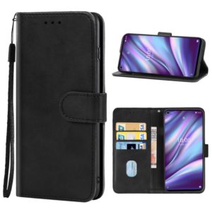 For Wiko View5 Plus Leather Phone Case(Black) (OEM)