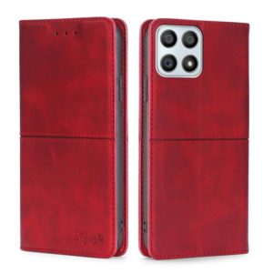 For Honor X30i Cow Texture Magnetic Horizontal Flip Leather Phone Case(Red) (OEM)
