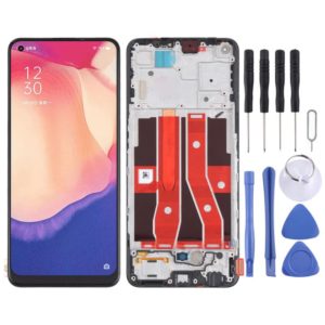 Original LCD Screen and Digitizer Full Assembly With Frame for OPPO Reno4 SE PEAT00 PEAM00 (OEM)