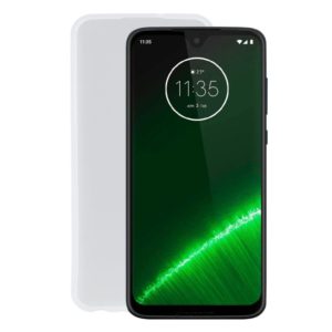 TPU Phone Case For Motorola Moto G7 Plus(Transparent White) (OEM)