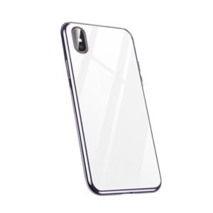 For iPhone X / XS SULADA Shockproof Ultra-thin TPU Protective Case(Purple) (SULADA) (OEM)