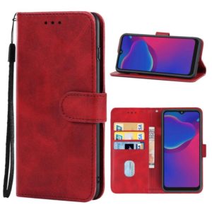 Leather Phone Case For ZTE Blade V2020 Smart(Red) (OEM)