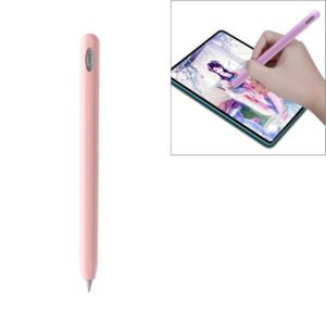 For Huawei M-pencil Stylus Touch Pen Integrated Non-slip Silicone Protective Cover(Pink) (OEM)