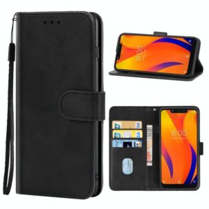 Leather Phone Case For BQ Vsmart Joy 1 Plus(Black) (OEM)