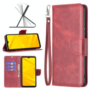 For ZTE Blade A71 Retro Lambskin Texture Leather Phone Case(Red) (OEM)
