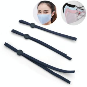 20pcs Adjustable Elastic Band Mask Rope, Random Color Delivery (OEM)