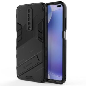 For Xiaomi Redmi K30 Punk Armor 2 in 1 PC + TPU Shockproof Case with Invisible Holder(Black) (OEM)