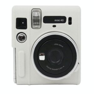 Soft Silicone Protective Case for Fujifilm Instax mini 40 (White) (OEM)