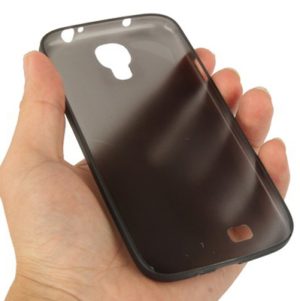 0.3mm Ultra Thin Polycarbonate Materials PC Protection Shell for Galaxy S IV / i9500(Black) (OEM)